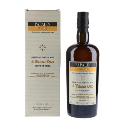 Papalin Haiti 4 Year Old Rum - 53.1% 70cl